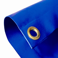 Tissu imperméable 100 % polyester enduit de PVC pour bâche, housse de camion et housse de remorque. 