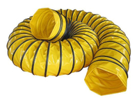 Tissu en plastique imperméable industriel de conduit de ventilation de tissu enduit par tissu de vinyle de polyester de PVC 650gsm 